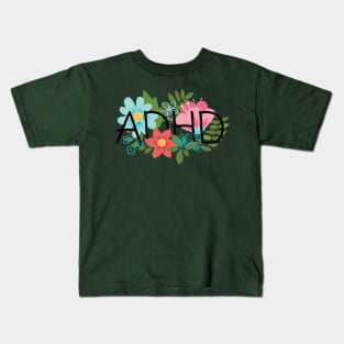 ADHD floral Kids T-Shirt